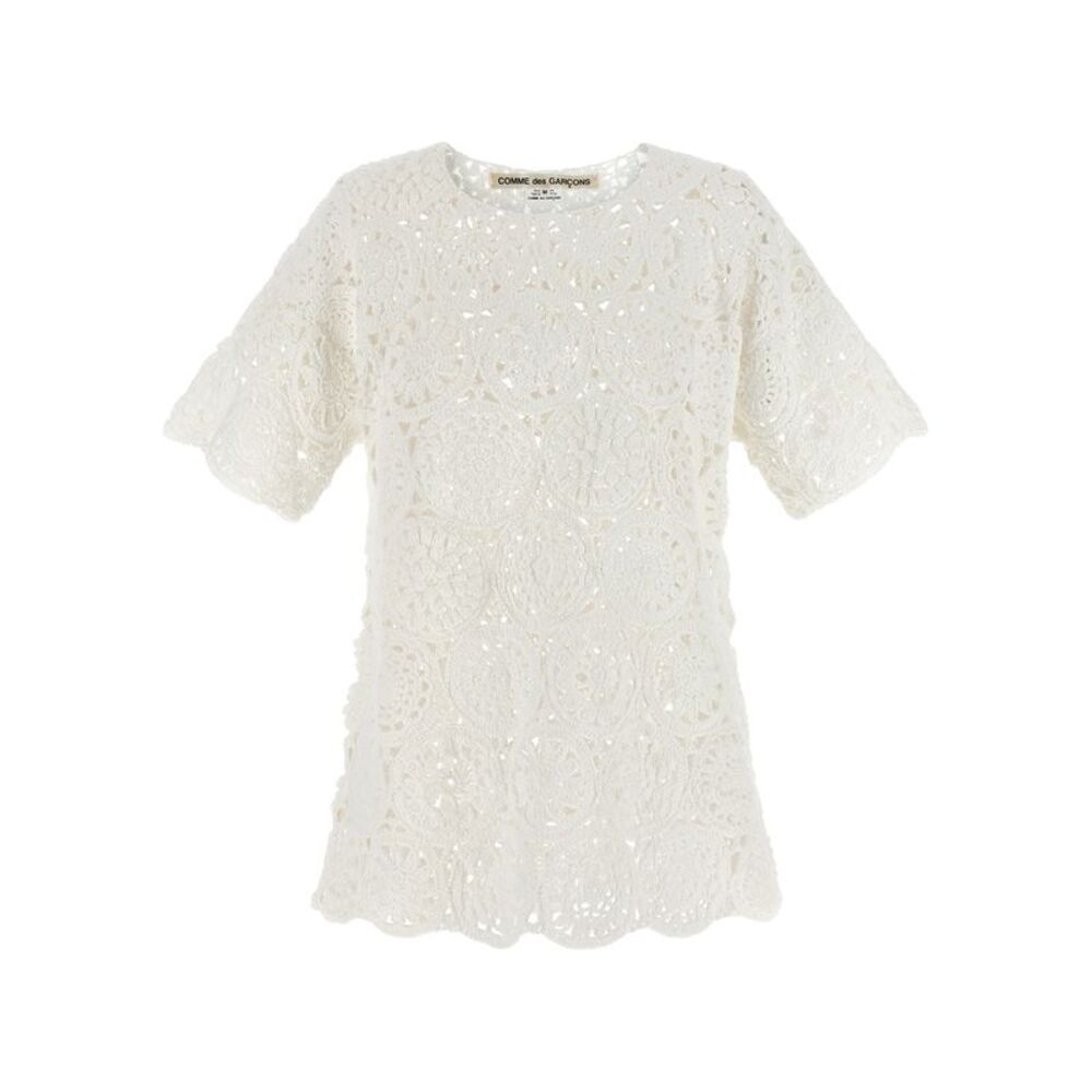 Comme Des Garçons White Cotton Women's T-Shirt